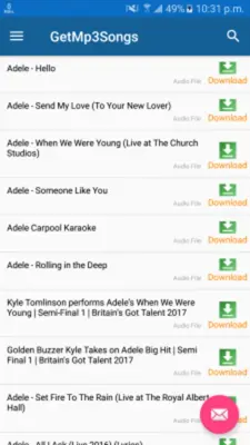 YouTube To Mp3 Downloader Free android App screenshot 1